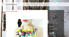 Desktop Screenshot of paseloqpase.com