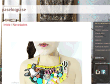 Tablet Screenshot of paseloqpase.com